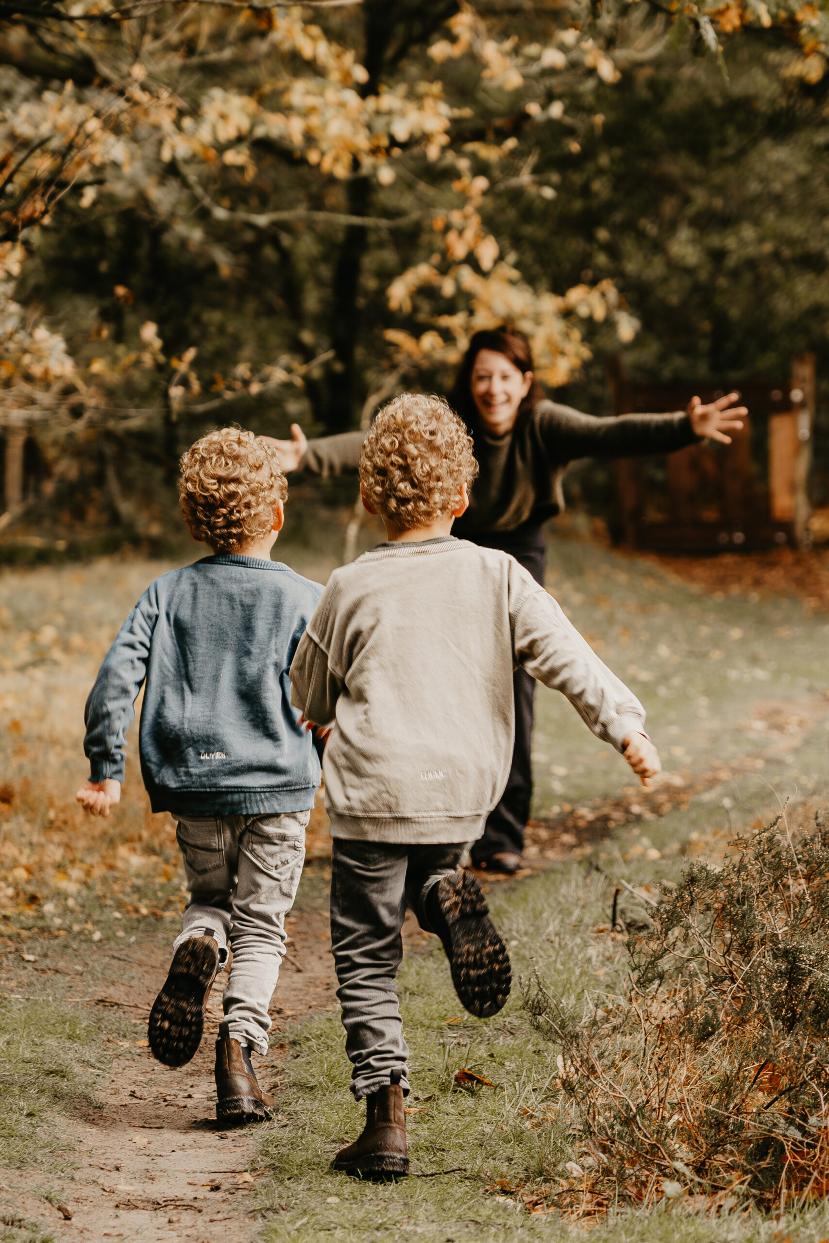 familieshoot herfst kinderen