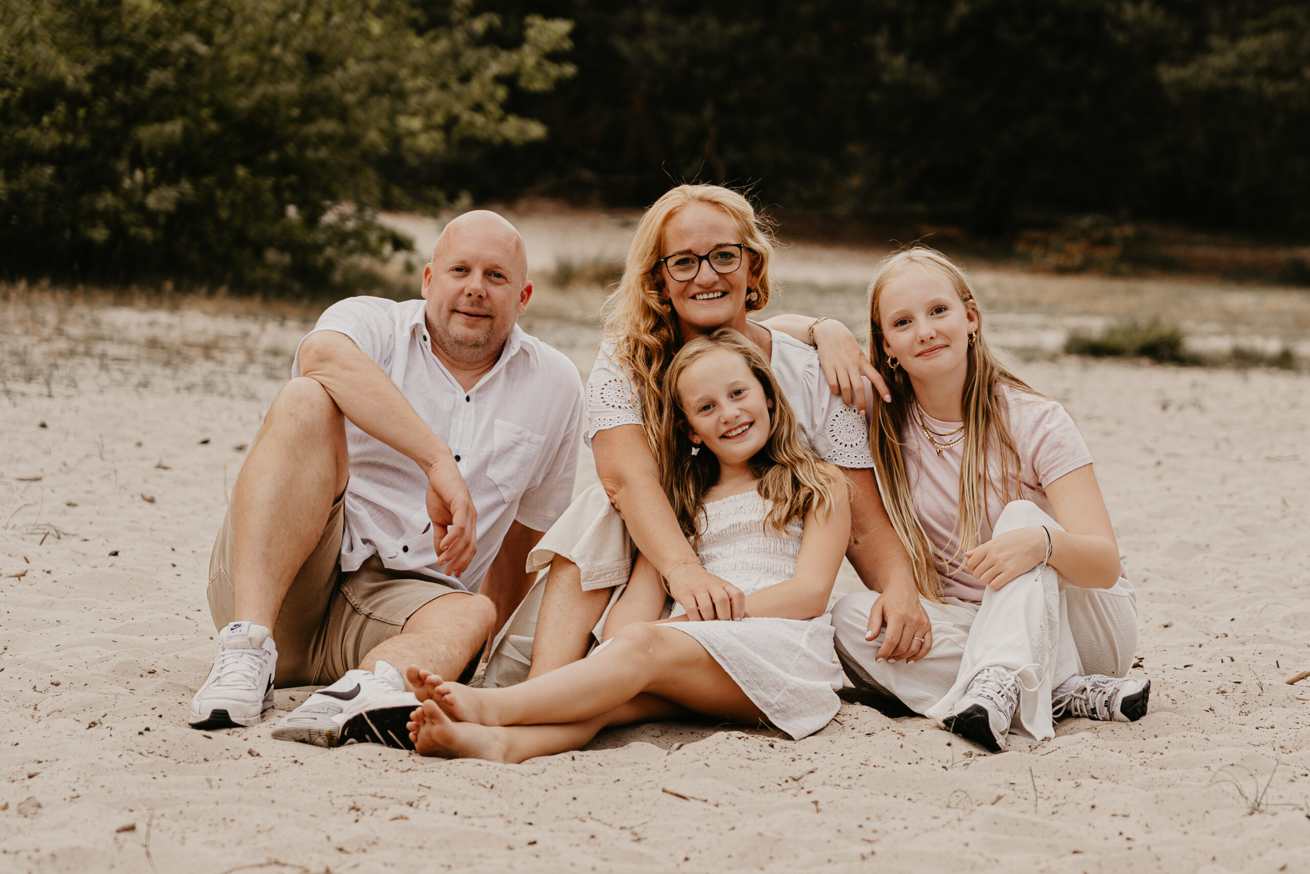 familieshoot in de zandverstuiving 